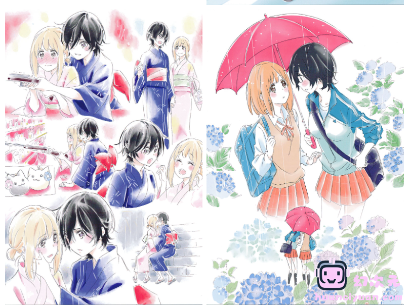 [画集]あさがおと加瀬さん。 BD BOOKLET[16P]