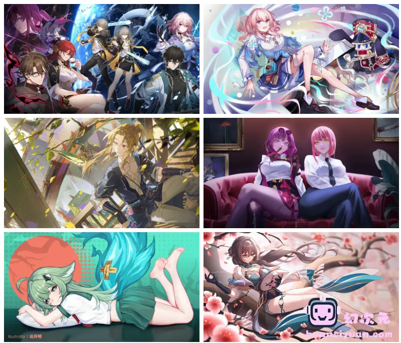 崩坏：星穹铁道(Honkai Star Rail) 壁纸图片CG包[370P]