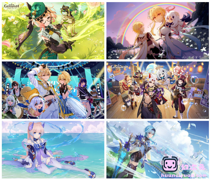 原神(‌Genshin Impact) 壁纸图片CG包[520P]