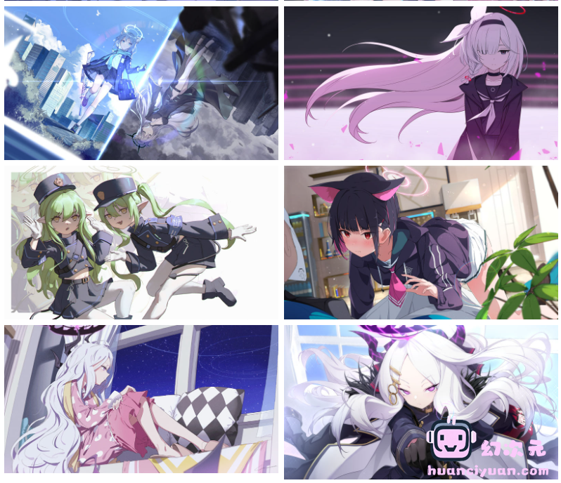 碧蓝档案(Blue Archive) 壁纸图片CG包[103P]