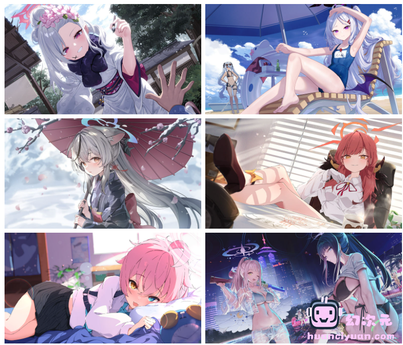 碧蓝档案(Blue Archive) 壁纸图片CG包[103P]