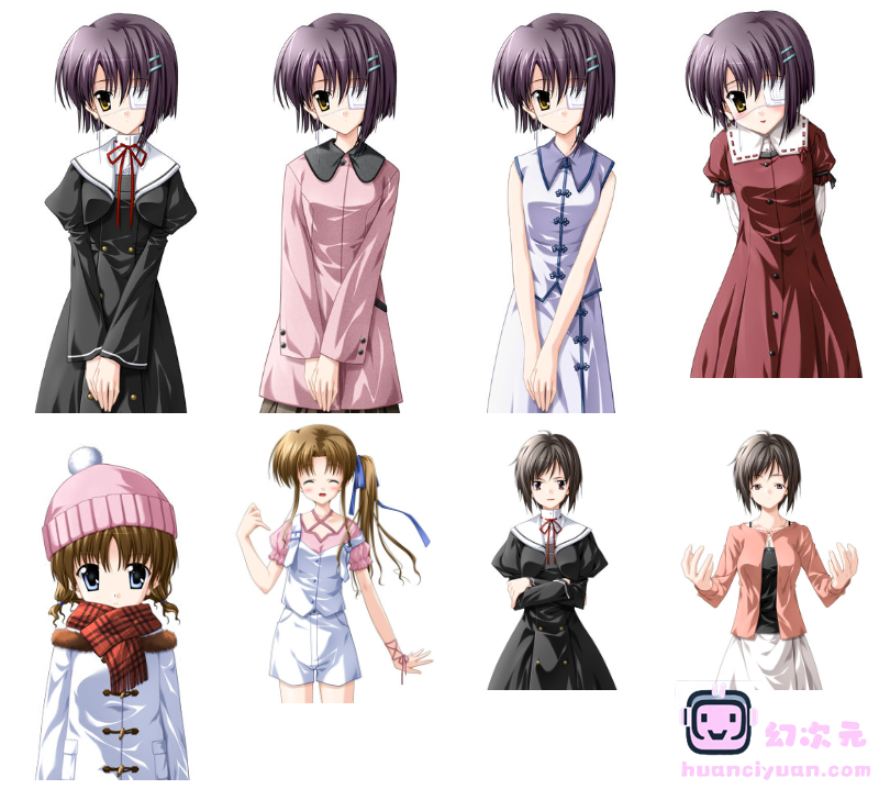 [立绘图包][2C＝がろあ 七尾奈留]ef – the latter tale.[2698P]