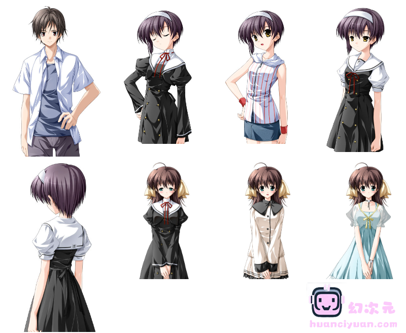 [立绘图包][2C＝がろあ 七尾奈留]ef – the first tale.[2366P]