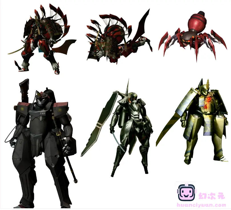 [立绘图包][なまにくATK]装甲悪鬼村正[562P]