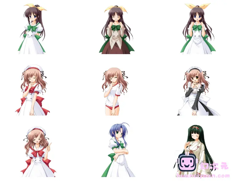 [立绘图包][涼香 和泉つばす]青空の見える丘[549P]