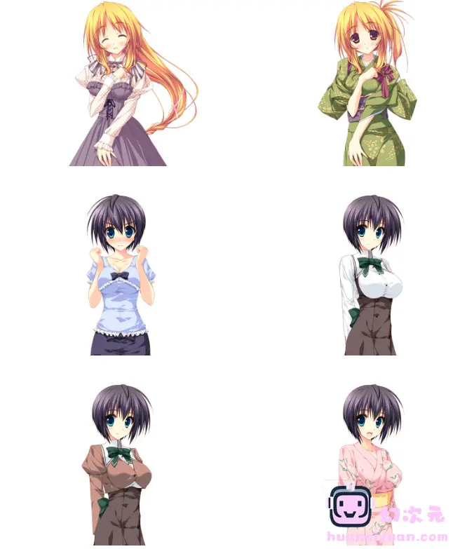 [立绘图包][涼香 なちゅらるとん 鶴崎貴大 有河サトル 浅葉ゆう]星空へ架かる橋[3510P]