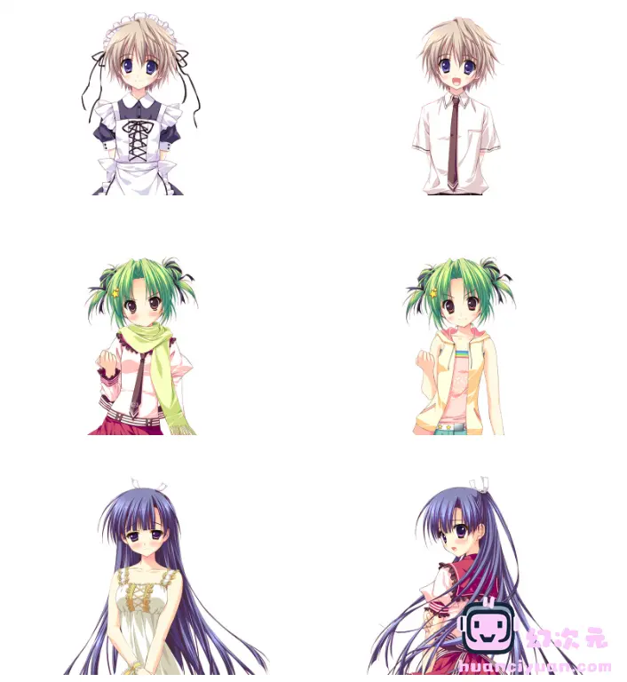 [立绘图包][涼香 なちゅらるとん 鶴崎貴大 有河サトル 浅葉ゆう]星空へ架かる橋[3510P]