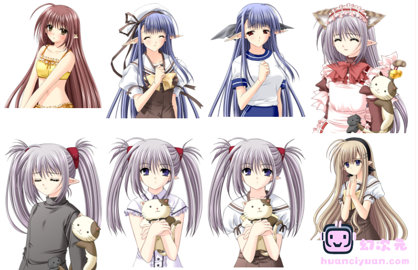 [立绘图包][西又葵 鈴平ひろ]SHUFFLE！Essence＋[1928P]