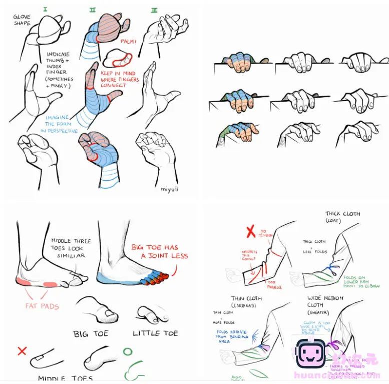 [漫画教程][Miyuli]Miyuli‘s Art Tips 2018-2019[119P]