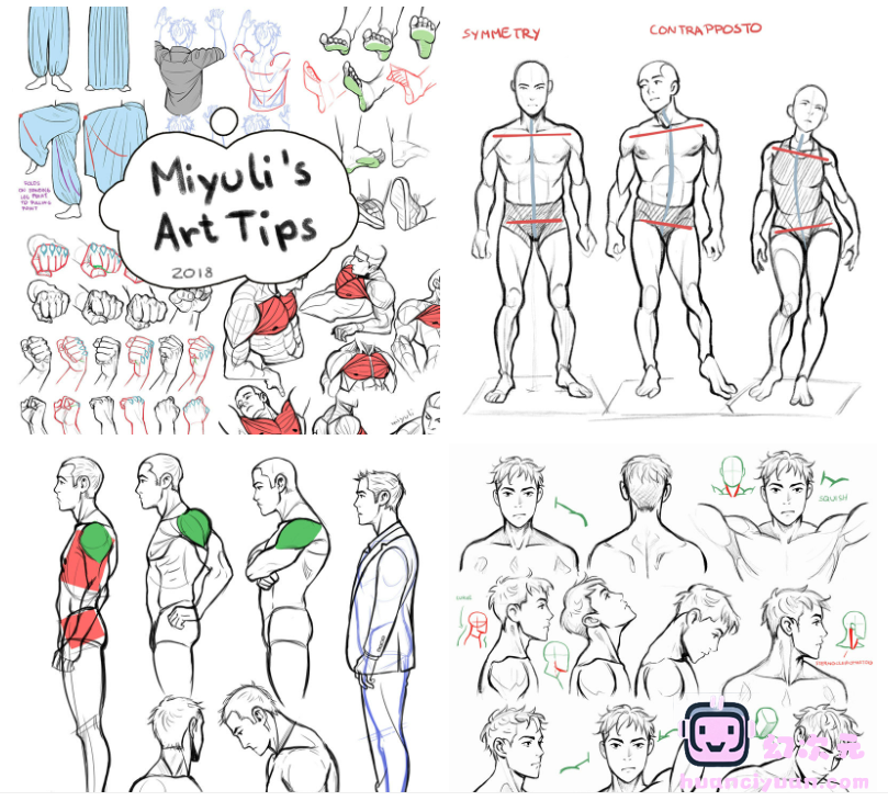 [漫画教程][Miyuli]Miyuli‘s Art Tips 2018-2019[119P]