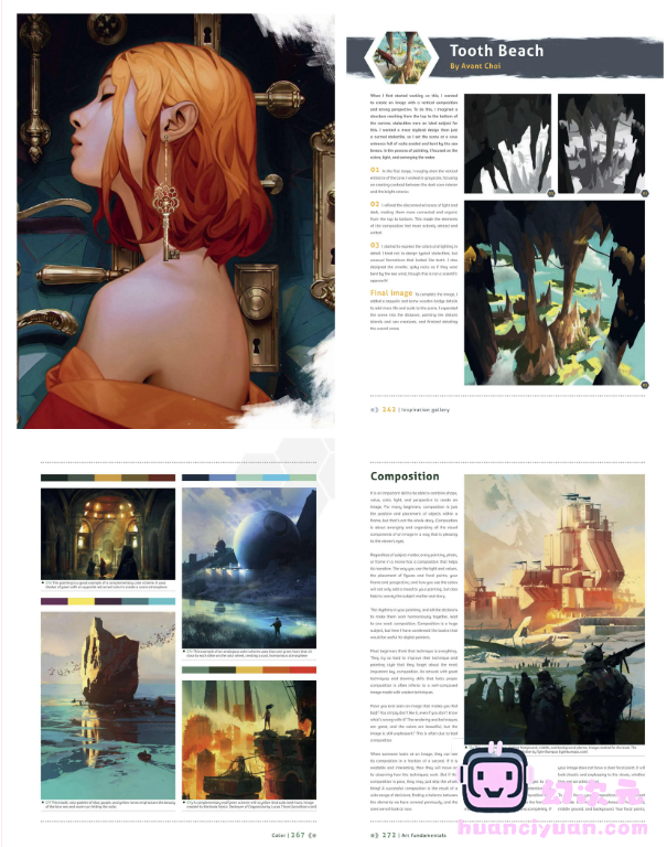 [英文]Photoshop数码绘入门指南 角色设计 第2版[290P]