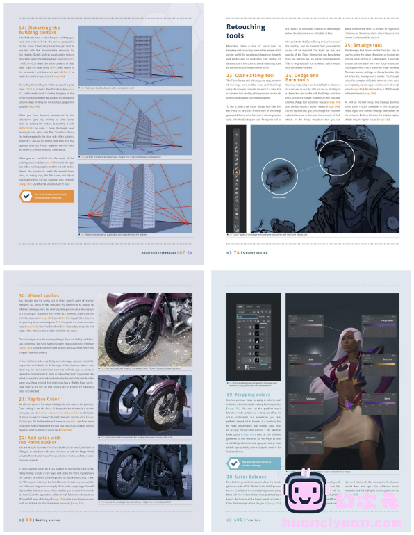 [英文]Photoshop数码绘入门指南 角色设计 第2版[290P]