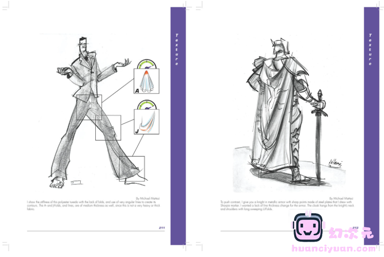 [漫画教程][英文]FORCE 织物服饰绘制教程[242P]