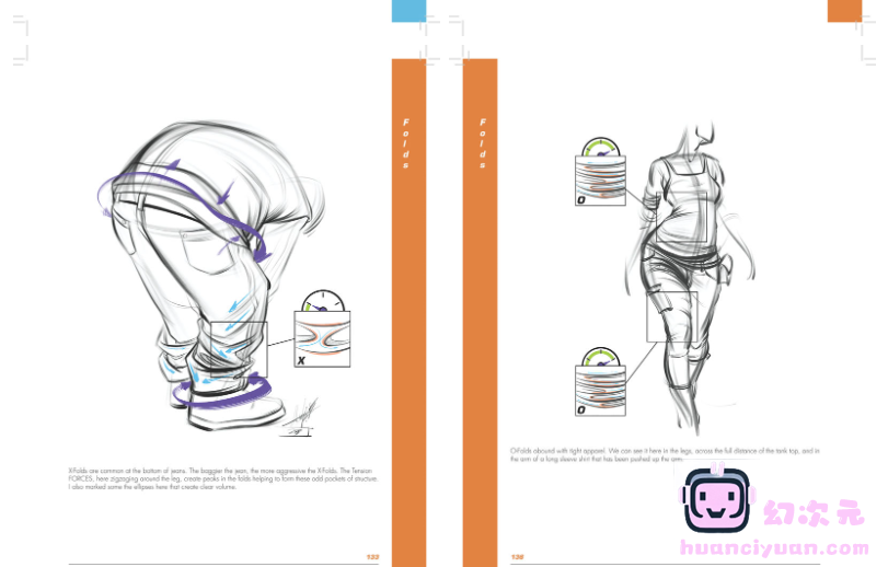 [漫画教程][英文]FORCE 织物服饰绘制教程[242P]