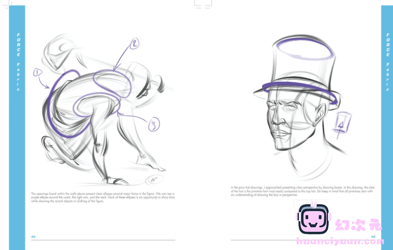 [漫画教程][英文]FORCE 织物服饰绘制教程[242P]