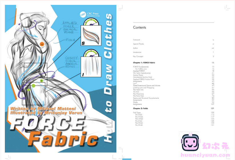 [漫画教程][英文]FORCE 织物服饰绘制教程[242P]