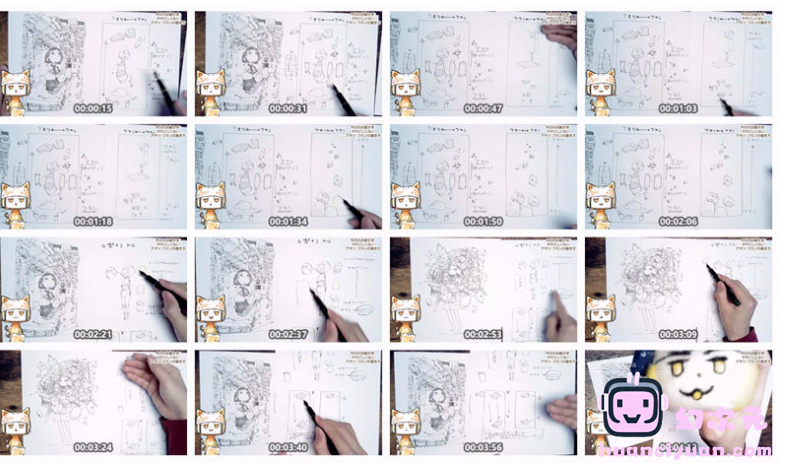 [漫画手绘视频]松村上久郎 油管作画视频[41小时/226段]