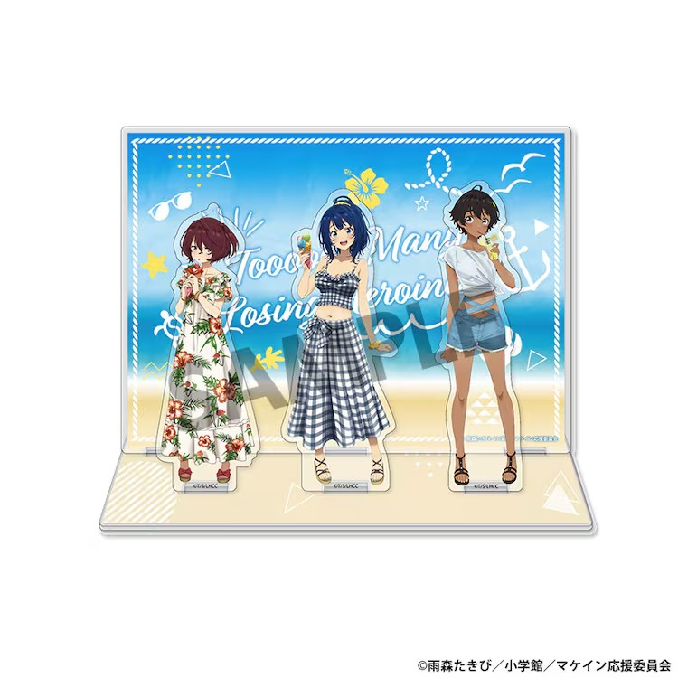 《败犬女主太多了！》推出“度假风”新周边