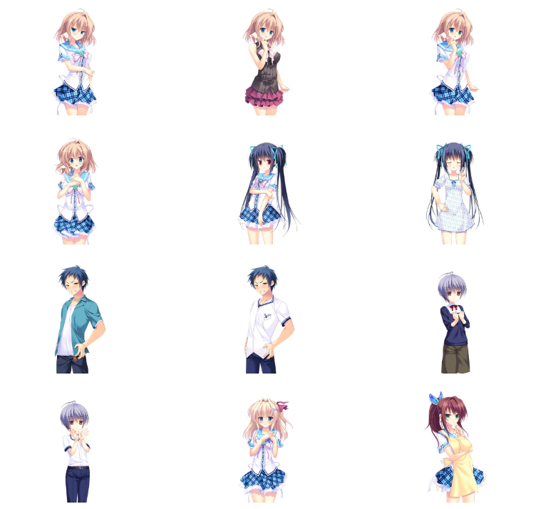 [立绘图包][羽鳥ぴよこ 熊虎たつみ カズナリせ]恋する姉妹の六重奏[1220P]