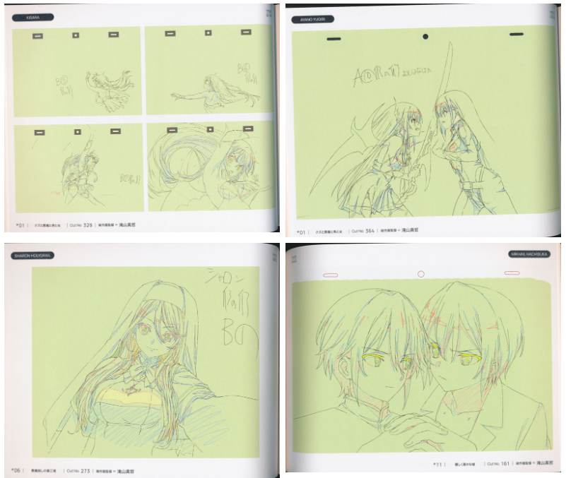 [画集]动画《エンゲージ・キス(Engage Kiss、契约之吻)》总作画监督修正集[66P]