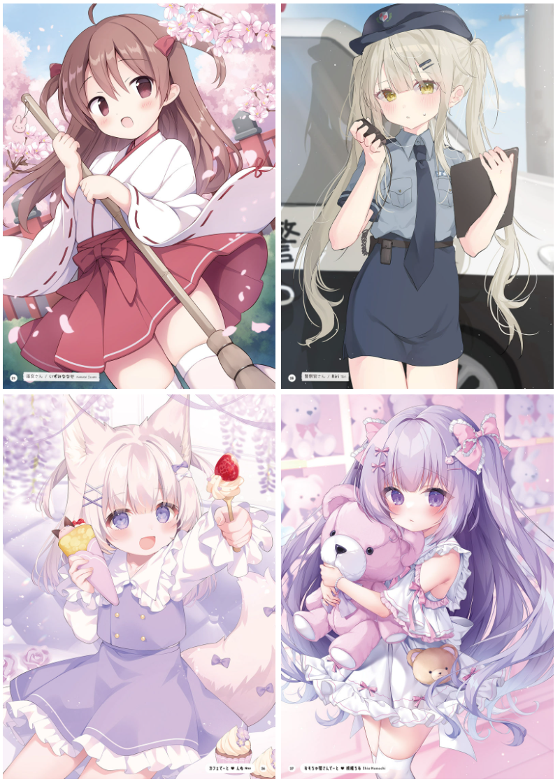 [画集]电击萌王電撃こどものもえおう Vol.08[34P]