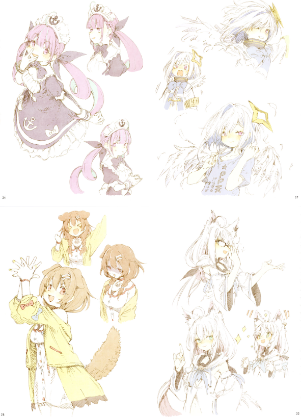 [画集][ほしとマタンゴ (肋兵器)]らくがきホロまとめ[32P]