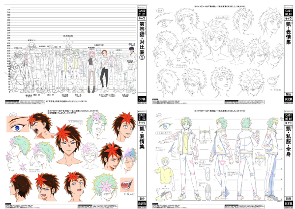 [线稿集]鎧真伝サムライトルーパー 动画原画设定资料集[62P]