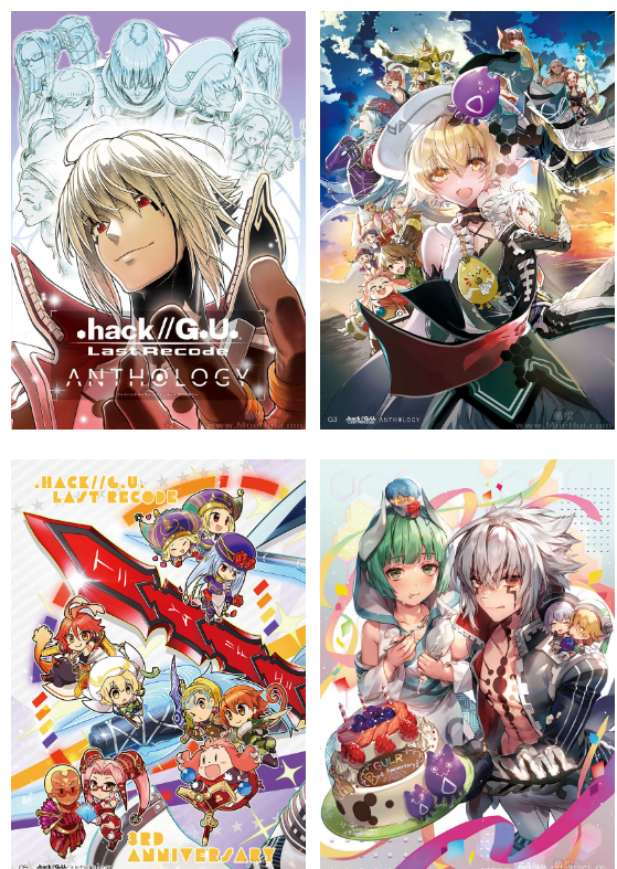 [画集].hack//G.U. Last Recode anthology[50P]