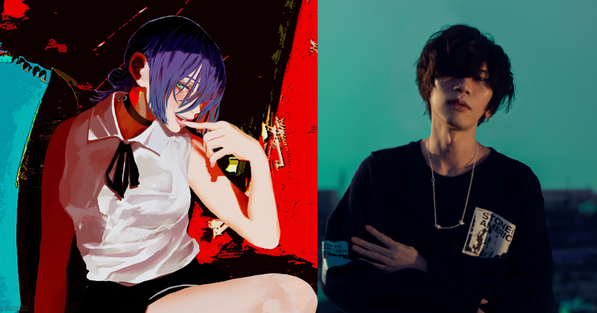 音乐与画笔双暴击!米津玄师为《电锯人 蕾塞篇》主题曲绘封面