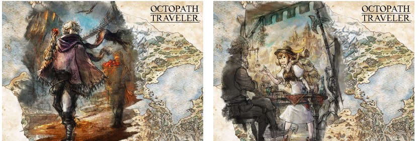 [画集]八方旅人Octopath Traveler Wallpapers[55P]