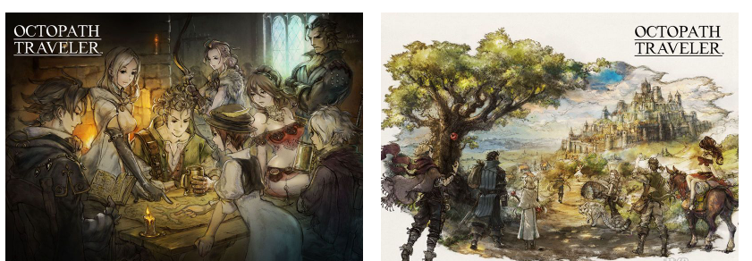 [画集]八方旅人Octopath Traveler Wallpapers[55P]