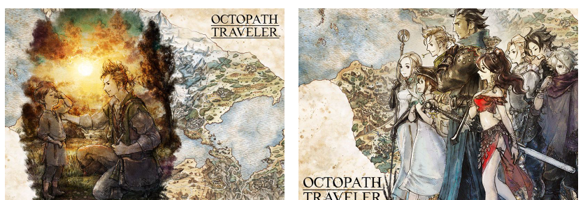 [画集]八方旅人Octopath Traveler Wallpapers[55P]