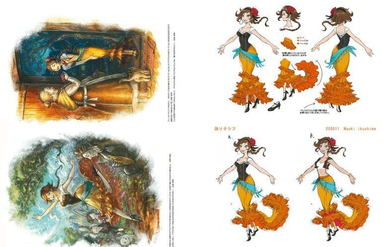[画集]OCTOPATH TRAVELER Design Works THE ART OF OCTOPATH 2020-2023[114P]
