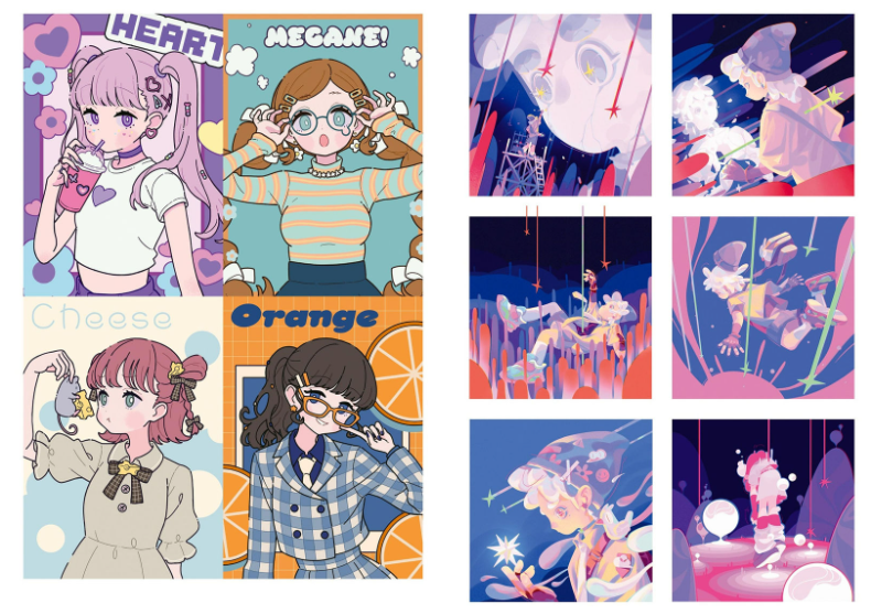 [画集]VISIONS 2025 ILLUSTRATORS BOOK[355P]