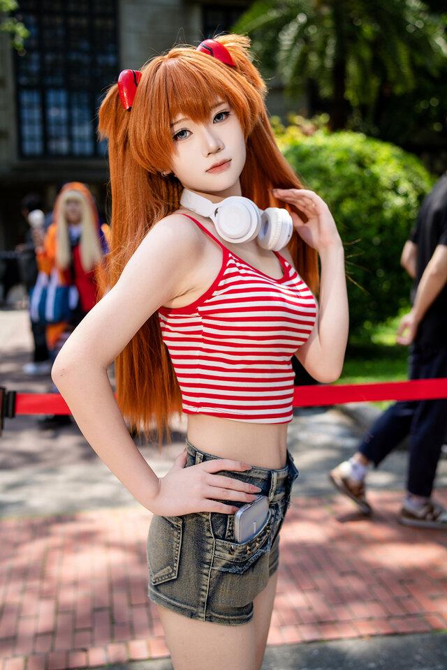 弋鳶鳶鳶明日香cos惊艳亮相Acosta！还原度爆表令人直呼