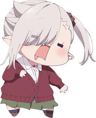 电视动画《超萌吸血鬼不能好好吸血》公开主视觉图