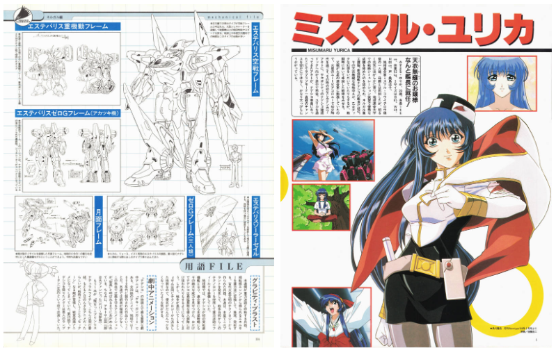 [画集]Newtype 100% Collection 机动战舰抚子号PERFECTS[100P]