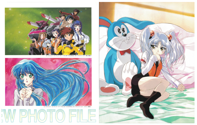 [画集]Newtype 100% Collection 机动战舰抚子号PERFECTS[100P]