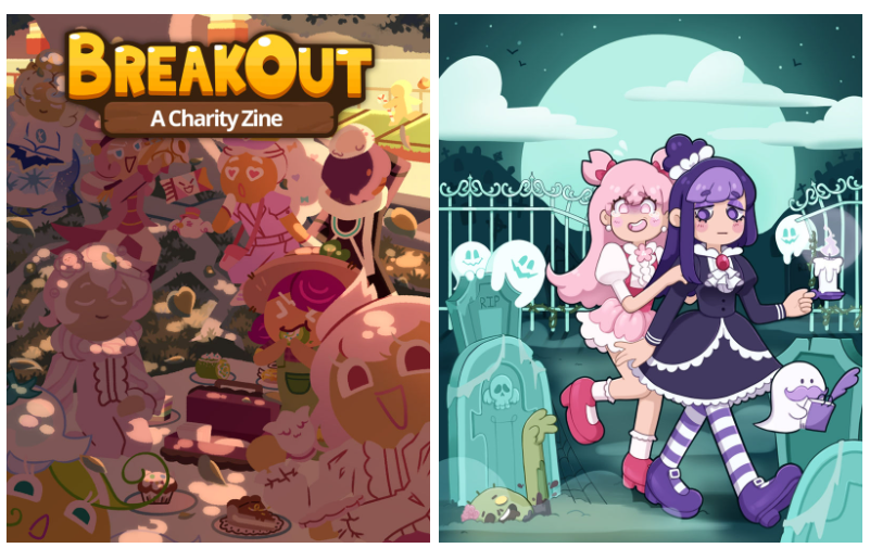 [画集]BREAKOUT: A Charity Zine《Cookie Run (姜饼人)》系列的同人画集[51P]