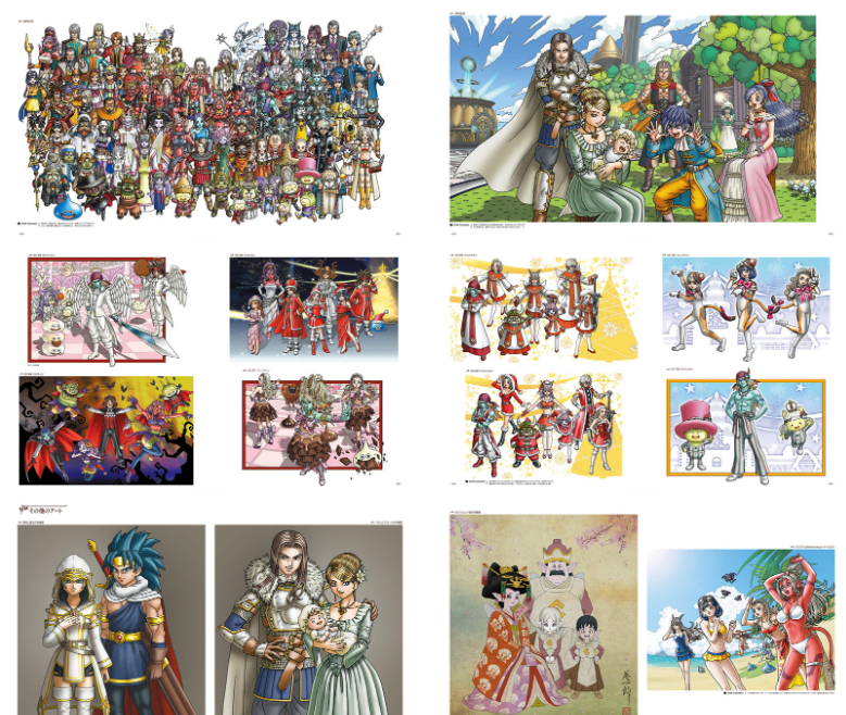 [画集]勇者斗恶龙10Dragon Quest X Artworks The Art of Astoltia[289P]