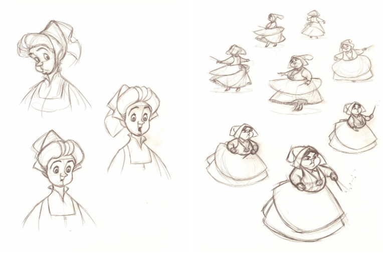 [画集]睡美人Sleeping Beauty The Sketchbooks Series[75P]