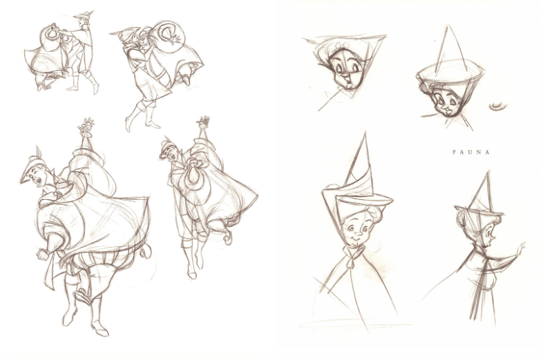 [画集]睡美人Sleeping Beauty The Sketchbooks Series[75P]