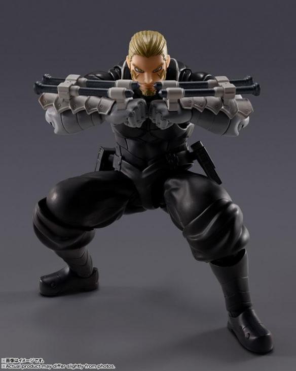 万代《怪兽8号》S.H.Figuarts四之宫功手办 11月发售