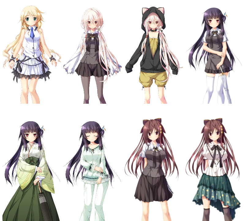 [立绘图包][克 月杜尋]クロノクロック克洛的时钟[333P]