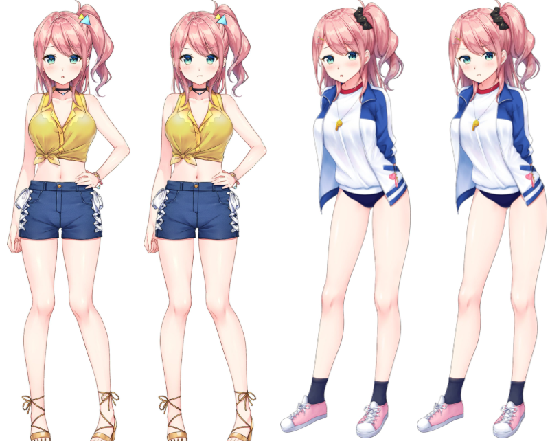 [立绘图包][桝石きのと]アママネAmamane1+2[561P]