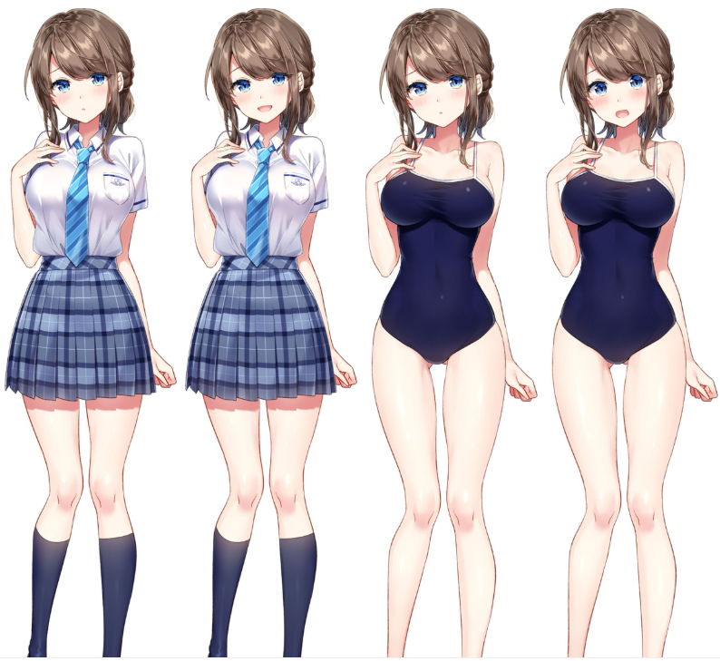 [立绘图包][桝石きのと]アママネAmamane1+2[561P]