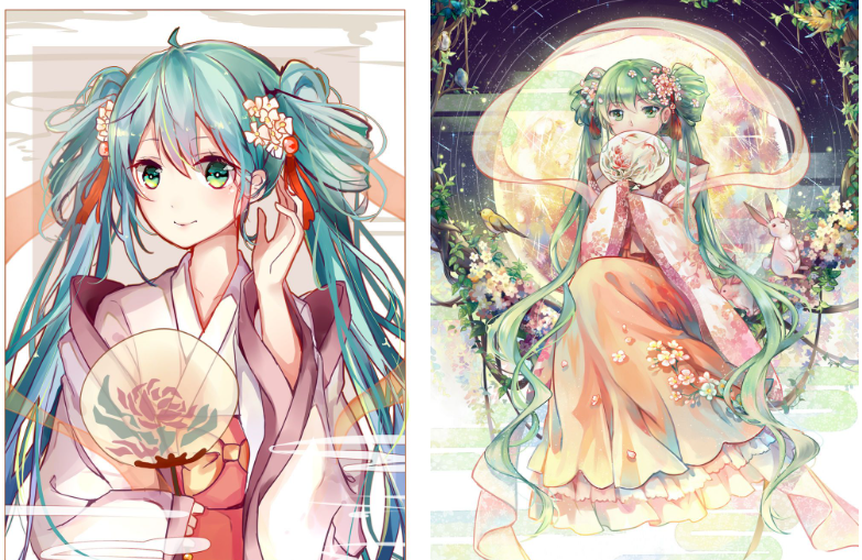 [VOCALOID]中秋明月初音 高清图片CG包[116P]