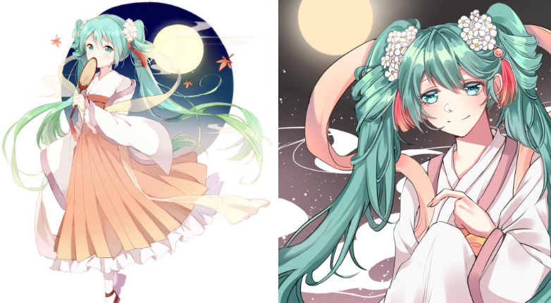 [VOCALOID]中秋明月初音 高清图片CG包[116P]