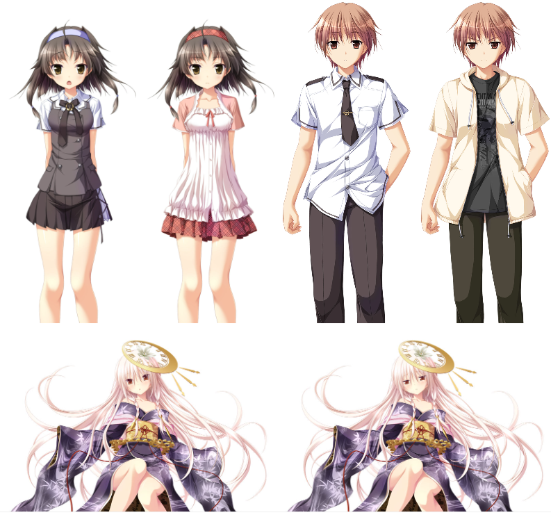 [立绘图包][克 月杜尋]クロノクロック克洛的时钟[333P]