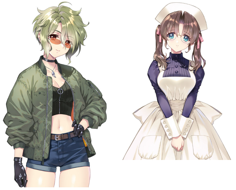 [立绘图包][CARNELIAN ケナミタマ]顔のない月-待宵の双椿-[461P]